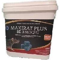 Maxirat plus bd-3 pЉtes, appЉts dans des pЉtes fraоches, brodifacoum, cube 3 kg