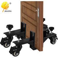 Aide à la pose de panneaux de porte, chariot de transport de panneaux de porte, roulettes de glissement, aide au transport de panneaux de porte