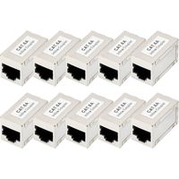 Digitus DN-93905-10 Custodia connettore RJ45 Numero di poli 8 Argento 10 pz.