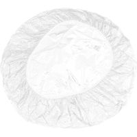 Nappe élastique transparente, nappe ronde ajustée avec envers en flanelle-120X120X0.2CM-Transparent