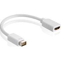 Cable Adaptador Mini DisplayPort a HDMI 0.10 M Blanco
