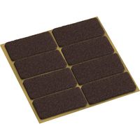 Metafranc Feltrini – autoadesivi – Protezione efficace per mobili e sedie/set di piedini per mobili per pavimenti delicati/gradini per sedie/pavimenti