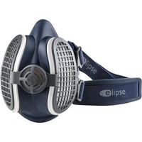 Masque de protection ELIPSE P3 P3 – Demi-masque réutilisable – Filtration 99,98 % – Taille S/M – Compatible avec visières et casques – GVS