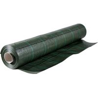 Tela de acolchado de polipropileno de 100 g/m² con revestimiento anti-UV. Lona antihierbas para la proteccin de plantas y flores del jardn. M10x2,10