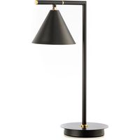lampada da tavolo "taka" nero, e27