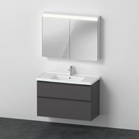 DURAVIT DE011704949 Ensemble de meubles mural D-Neo DE0117 Graphite