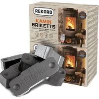 Rekord Braunkohlebriketts 10kg x 2 Paket 20kg