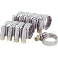 RIEGLER Jeu de colliers de serrage 10 pièces 10-16 mm 10 pièces
