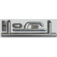 Haustür-Griffgarnitur (Standard) 40 cm Edelstahl Türklinke