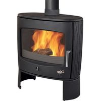 Stufa a legna in ghisa - ECLIPSE - 8 kW - colore antracite - GODIN - 388118