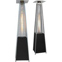 Stufa a Gas da Esterno a Piramide 13kW Termopatio Stufa Fungo - 49x49x227