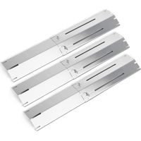 92381 Pièces de Rechange de Plaque de diffuseur de Chaleur Universelle réglable de 30 à 53cm pour Landmann, Taino, Brinkmann, Charbroil, Uniflame, ProfiCook, Outback, Campingaz (Paquet de 3)