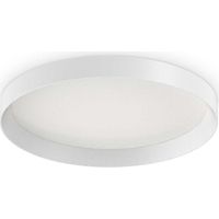 Plafoniera Moderna Fly Alluminio-Materie Plastiche Bianco Led 18W 3000K