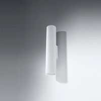 Lampada da parete Lagos bianco 6x30x8cm Sollux