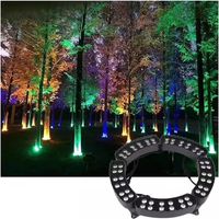 Éclairage paysage extérieur Projecteur arbre LED anneau lumineux étanche