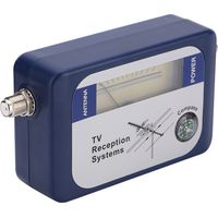 Détecteur de Signal TV Numérique Portable pour Antenne Intérieure et Extérieure