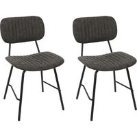 Chaise - HOME DECO FACTORY - Taylor - Design - Épuré - Gris