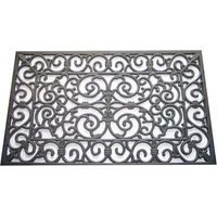 Tapis d'entrée en caoutchouc Iron 45x75 Ladydoc 04068
