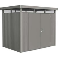 Biohort Casetta da Giardino HighLine H2 Grigio Quarzo 275x195x222 cm