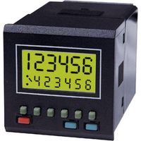 Trumeter 7932 contador con presintonía programable negro