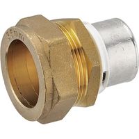 Pressfitting-Übergang 32 x 3,0 mm MV-Rohr auf Klemmverschraubung für 35 mm Kupferrohr
