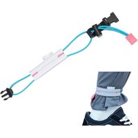 Lacets de chaussures de cyclisme (2 pièces), ceintures pour cuissard de cyclisme Ceintures de cyclisme professionnelles, ceintures réfléchissantes ajustables pour cuissard, accessoires de cyclisme él