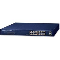 Planet 16-Port 10/100/1000T 802.3at, GSW-1820HP