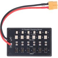 Plaque de charge parallèle JST PH2.0 1.25 GNB27 pour batterie Lipo RC 6 canaux 1S avec 2 types de fiches