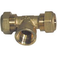 RACCORD EN T JOINT TORIQUE FEMELLE TIEMME GAS Dimensions : 1/2 x 14