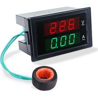 Digitales Voltmeter-Amperemeter AC 80-300V 0-100A 2-in-1-Multimeter mit Stromwandler