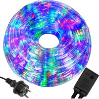 Lichtschlauch mit 480 LEDs 21,5 m 8 Modi bunt
