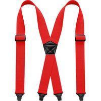 Bretelles invisibles pour hommes, bretelles élastiques avec clip en plastique, texture personnalisée, avec clip, adaptées aux pantalons, unisexes, idéales comme cadeau.