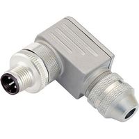 binder 99-1429-824-04 Sensor-/Aktor-Steckverbinder, unkonfektioniert M12 Stecker, gewinkelt Polzahl