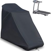Ahlsen Funda para Cinta de Correr, Funda para Cinta de Correr Deportiva para máquina de Correr, Funda Antipolvo, Impermeable y Resistente a los Rayos UV, Tela Oxford 210D con Plata