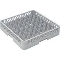 Base 49 Compartiments 500 x 500 x 100mm - Casier de Lavage pour verres - Gris - Matériel CHR Pro
