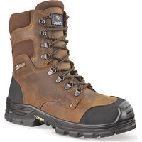 Scarpe antinfortunistiche alte Jallatte Jalhickory SAS S3 CI HI HRO SRC - 40 - Marrone