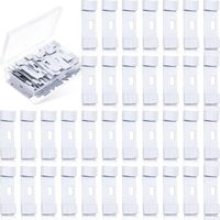 Vertical Blind Repair Tabs Kit Vane Savers Blind Repair Clip, Window Blinds Replacement Slats Parts, White