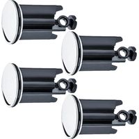 Set mit 4 Spülbeckenstöpseln – 40 mm – Passend für alle Standardspülen und Bidets