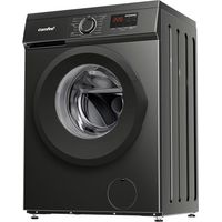 Comfee – Lave-linge hublot 9 kg – 15 programmes – Vapeur – 1400 trs/min – Moteur BLDC – Classe A – Noir