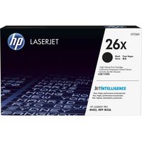 HP 26X toner LaserJet noir grande capacite authentique CF226X pour HP LaserJet Pro M402/M426