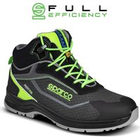Sparco 07542NRVF Indy Ranger ESD S3S SR Chaussure de sécurité Noir/Vert 35