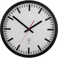 EUROTIME 56862 Radiocontrollato Orologio da parete 40 cm Nero