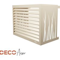 Cache climatiseur DECOAirco Ivoire clair - Taille S (H70, L90, P50-65cm)