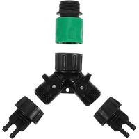 Raccord en PVC pour tuyau d'irrigation goutte à goutte et tuyau d'arrosage.