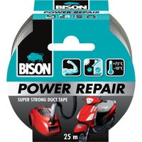 Klebeband bison power repair starke Haftung wetterfest grau