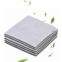 Filtre Moteur pour Aspirateur, 5 pièces Filtre de Protection de Moteur d'aspirateur, filtre d'air évacué universel, Remplacement des filtres de moteur, Découpable, environ 150x150mm - Blanc