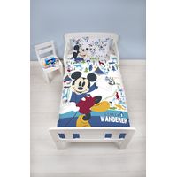 Parure de lit Junior Mickey Mouse Wanderer Disney 120 cm x 150 cm