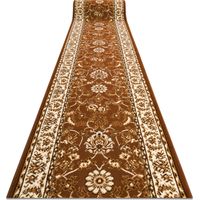 Alfombra de pasillo BCF MORAD Klasyk clásico marrón 100 cm brown 100x310 cm