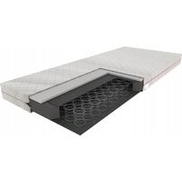 Colchón de muelles Bonnell blanco Furnitex con muelles 90/200 cm Altura 14 cm