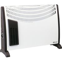 Termozeta TZR17 calefactor eléctrico Interior Negro, Blanco 2000 W Convector